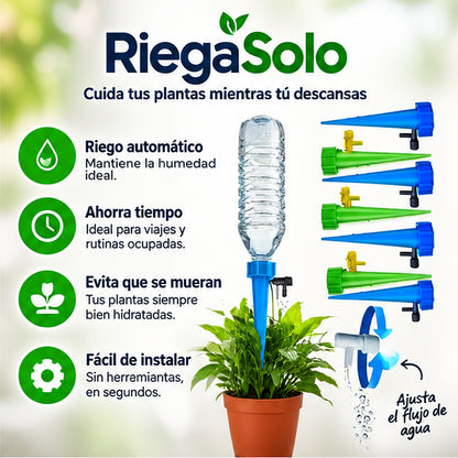 RiegaSolo - beneficios del riego automático
